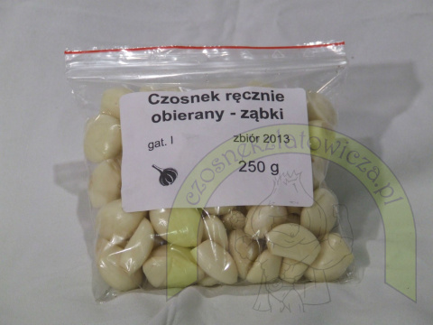 CZOSNEK OBIERANY 250G CZOSNEK OBIERANY 250G