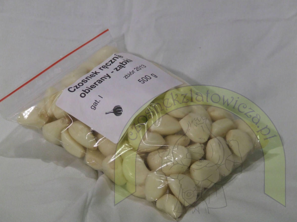 CZOSNEK OBIERANY 500G CZOSNEK OBIERANY 500G