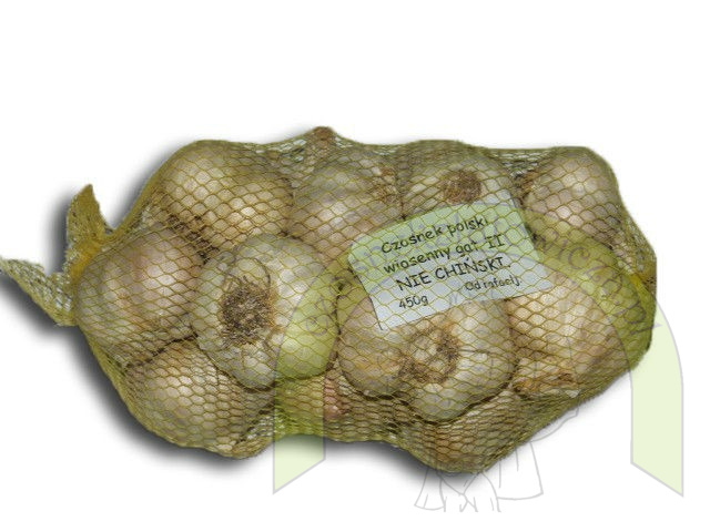 Czosnek Polski Latowicki Wiosenny ŚREDNI-450 gram Czosnek Polski Latowicki Wiosenny ŚREDNI-450 gram