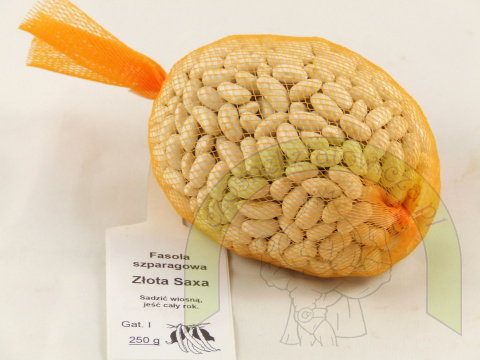 Fasola szparagowa ZŁOTA SAXA 250g Fasola szparagowa ZŁOTA SAXA 250g