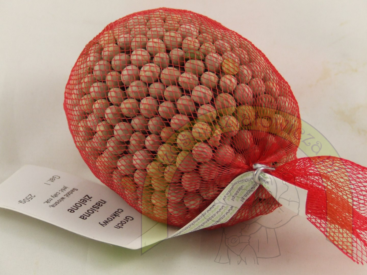 Groch cukrowy nasiona zielone 250g Groch cukrowy nasiona zielone 250g