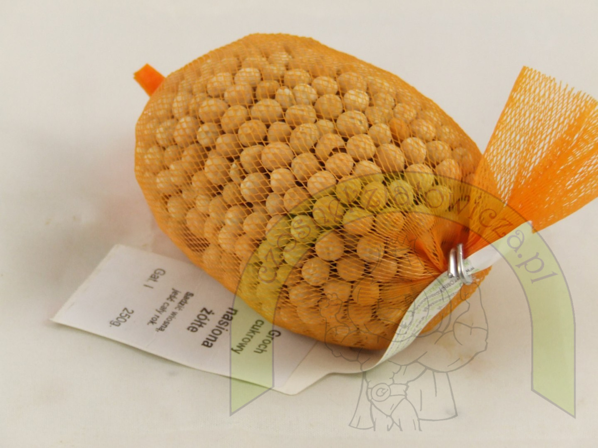 Groch cukrowy nasiona żółte 250g Groch cukrowy nasiona żółte 250g